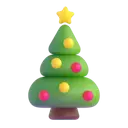Christmas tree 3D animated emoji