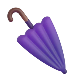 Closed umbrella animated emoji