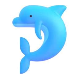 Dolphin animated emoji