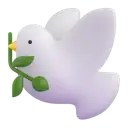 Dove 3D animated emoji