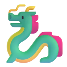 Dragon animated emoji