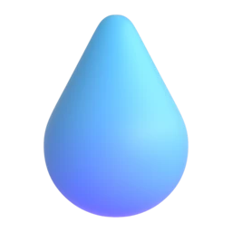 Droplet animated emoji