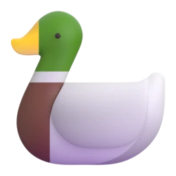 Duck animated emoji