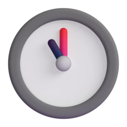 Eleven o’clock animated emoji