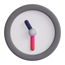 Eleven-thirty animated emoji