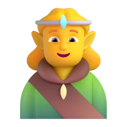 Elf animated emoji