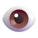 Eye 3D animated emoji