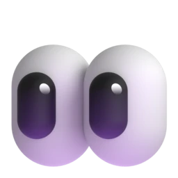 Eyes animated emoji