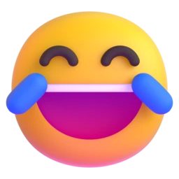Face with tears of joy animated emoji