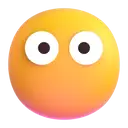 Face without mouth 3D animated emoji
