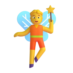 Fairy animated emoji