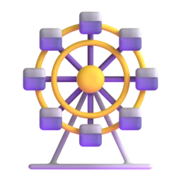 Ferris wheel animated emoji