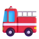 Fire engine 3D animated emoji