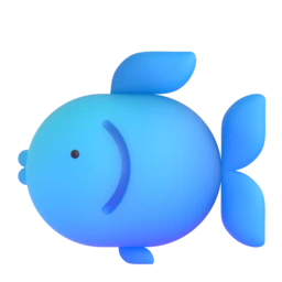 Fish animated emoji