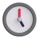 Five o’clock 3D animated emoji