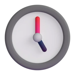 Five o’clock animated emoji