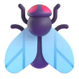 Fly animated emoji