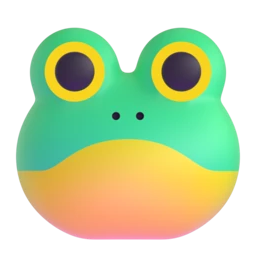 Frog animated emoji