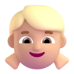 Girl: medium-light skin tone animated emoji