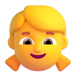 Girl animated emoji