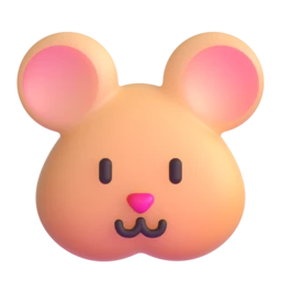 Hamster animated emoji