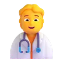 Health worker 3D animated emoji
