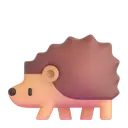 Hedgehog 3D animated emoji