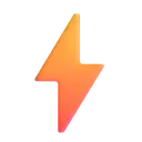 High voltage 3D animated emoji