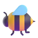 Honeybee 3D animated emoji