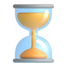 Hourglass not done animated emoji