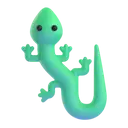 Lizard 3D animated emoji