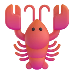Lobster animated emoji