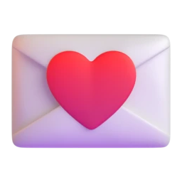 Love letter animated emoji