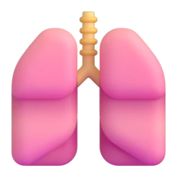 Lungs animated emoji