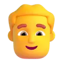 Man 3D animated emoji