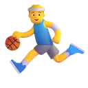 Man bouncing ball 3D animated emoji