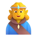 Man elf 3D animated emoji
