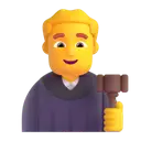 Man judge 3D animated emoji