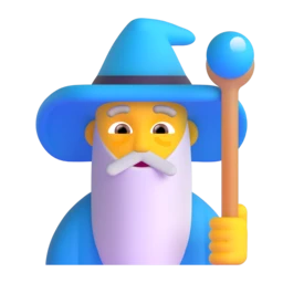 Man mage animated emoji