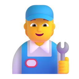 Mechanic animated emoji