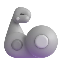 Mechanical arm animated emoji