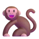 Monkey 3D animated emoji