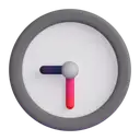 Nine-thirty 3D animated emoji