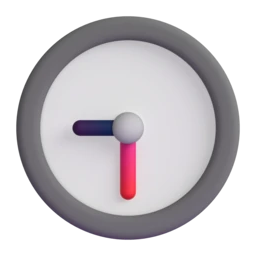 Nine-thirty animated emoji