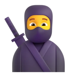Ninja animated emoji