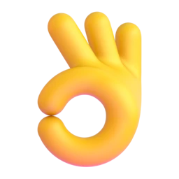OK hand animated emoji