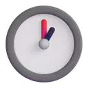 One o’clock 3D animated emoji