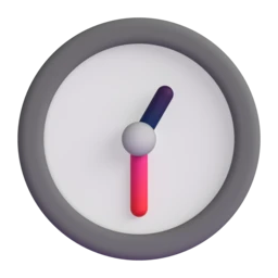 One-thirty animated emoji