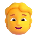 Person 3D animated emoji
