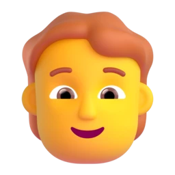 Person: red hair animated emoji